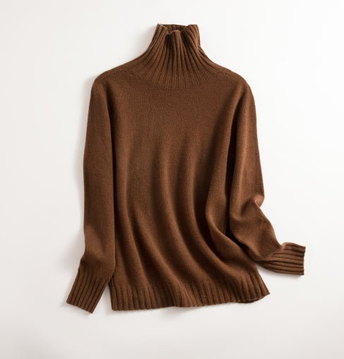 Strickpullover | Warm | Nahtlos | Rollkragenpullover | Wollpullover