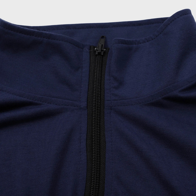 Sweatshirt – warmer Stehkragen-Langarm-Sweater mit Reißverschluss für Herren