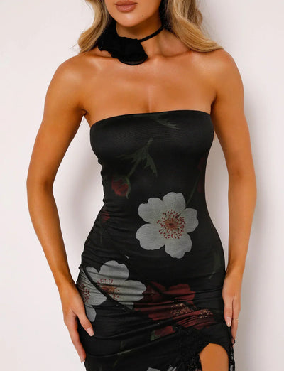 Athena - Rosen schwarz maxi hocken
