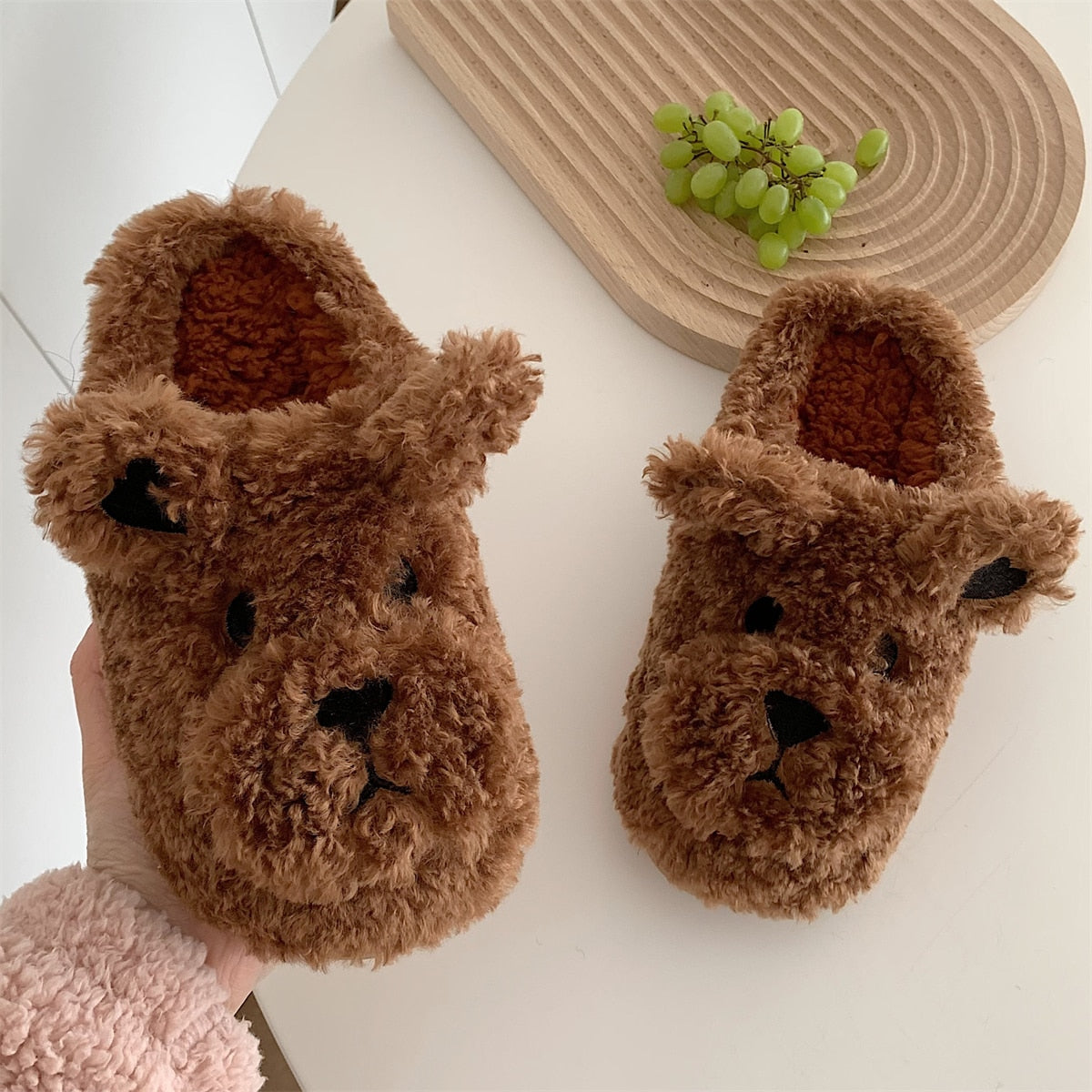 Tierpantoffeln – Warm – Rutschfest – Winterpantoffeln – Tierhausschuhe
