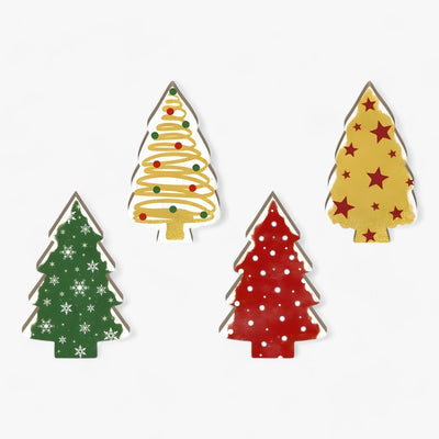 Timberleaf - Dekoration Weihnachtsbaum Tisch 4er Set