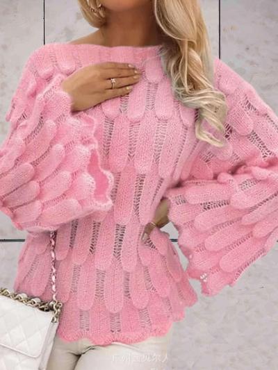 Isayla - modisch gemusterter Pullover für Frauen