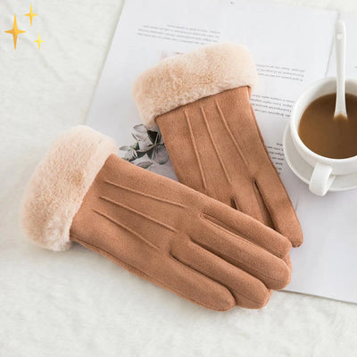 Touchscreen-Handschuhe – warme Fleece-Touchscreen-Handschuhe für Frauen für den Winter