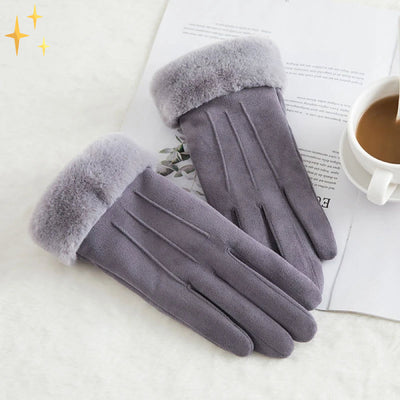 Touchscreen-Handschuhe – warme Fleece-Touchscreen-Handschuhe für Frauen für den Winter