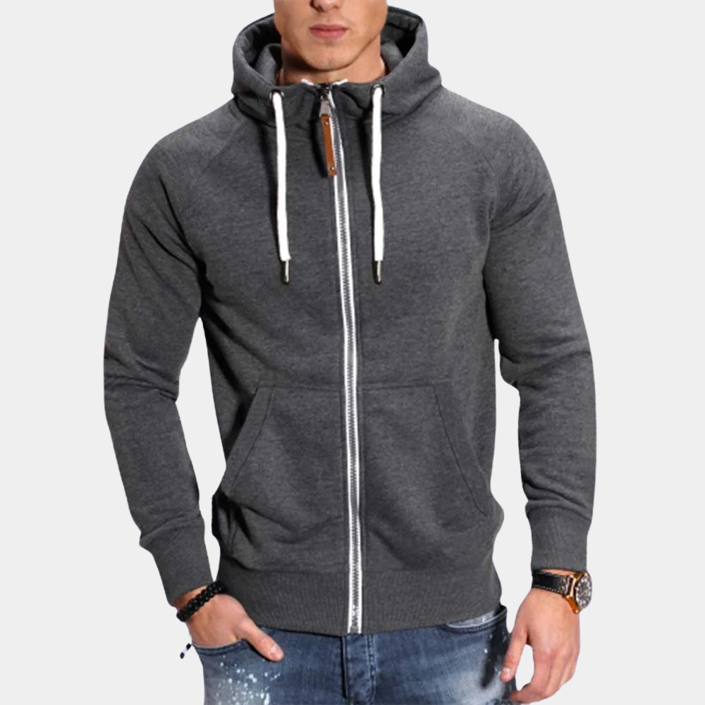 Tussant - Fleecejacke mit Reißverschluss für Herren