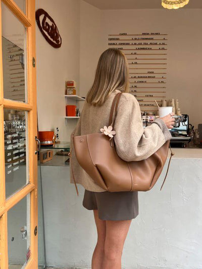Tragetasche | Groß | Verstellbarer Riemen | Schultertasche | Einkaufstasche