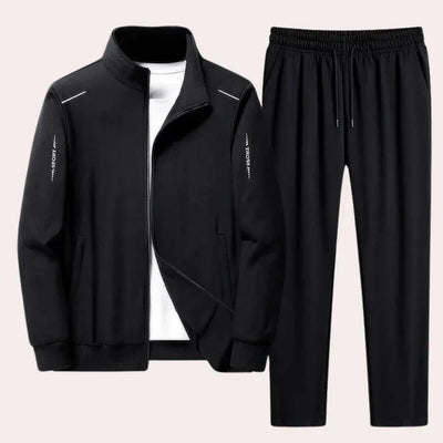 Trainingsanzug – Reißverschluss – elastischer Bund – Jogging-Set – Sets in passenden