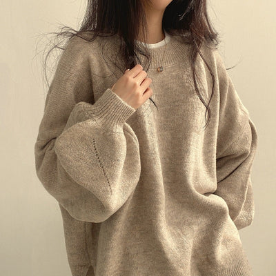Übergroßer Pullover | Gemütlich | Wolle | Pullover | Winterkleidung für Damen