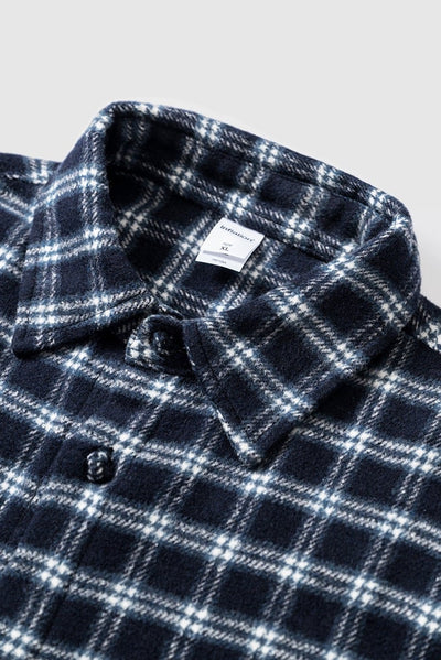 Übergroßes Hemd - Kariert - Lockere Passform - Button-Up Hemd - Überhemd