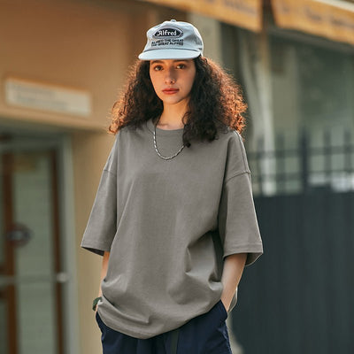 Übergroßes T-Shirt | Unisex | Lockere Passform | T-Shirt mit Rundhalsausschnitt | Hip-Hop-T-Shirts