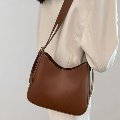 Umhängetasche | Reißverschluss | Klein | Schultertasche | Kunstledertasche