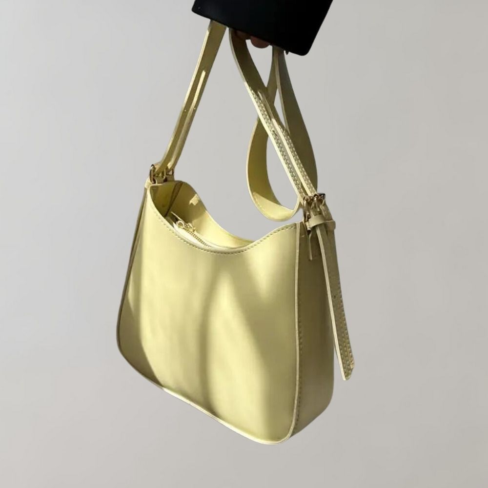Umhängetasche | Reißverschluss | Klein | Schultertasche | Kunstledertasche