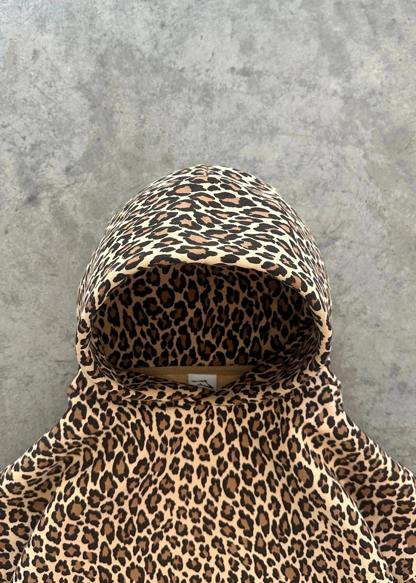 Unisex-Kapuzenpullover | Leopard | Tasche | Oversize-Kapuzenpullover | Pullover-Kapuzenpullover