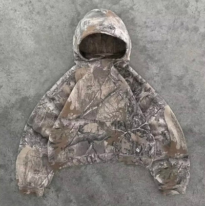 Unisex-Kapuzenpullover | Leopard | Tasche | Oversize-Kapuzenpullover | Pullover-Kapuzenpullover