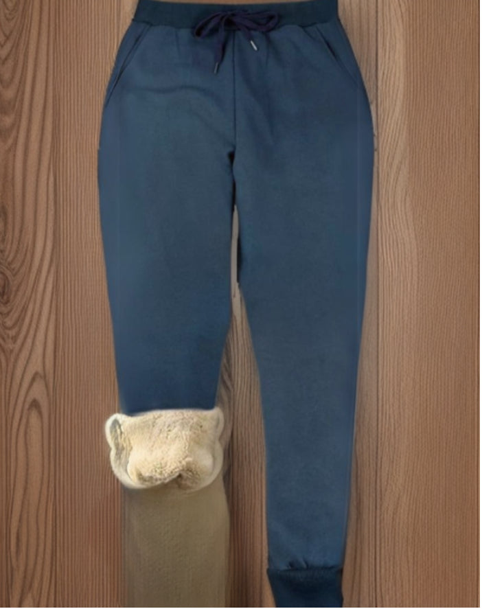 Karissa - warme Jogger- und Fleecehosen für Frauen mit Sherpa-Futter