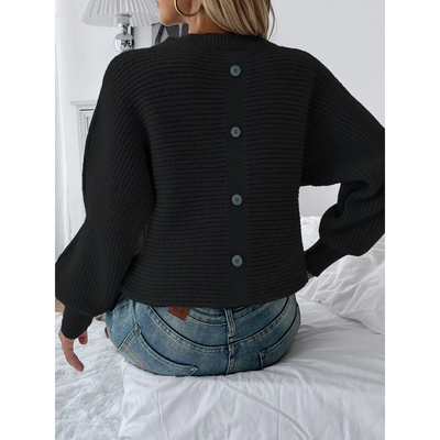 Alessandral | Damen Strick Langarm Pullover | Warme