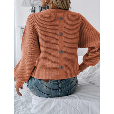 Alessandral | Damen Strick Langarm Pullover | Warme