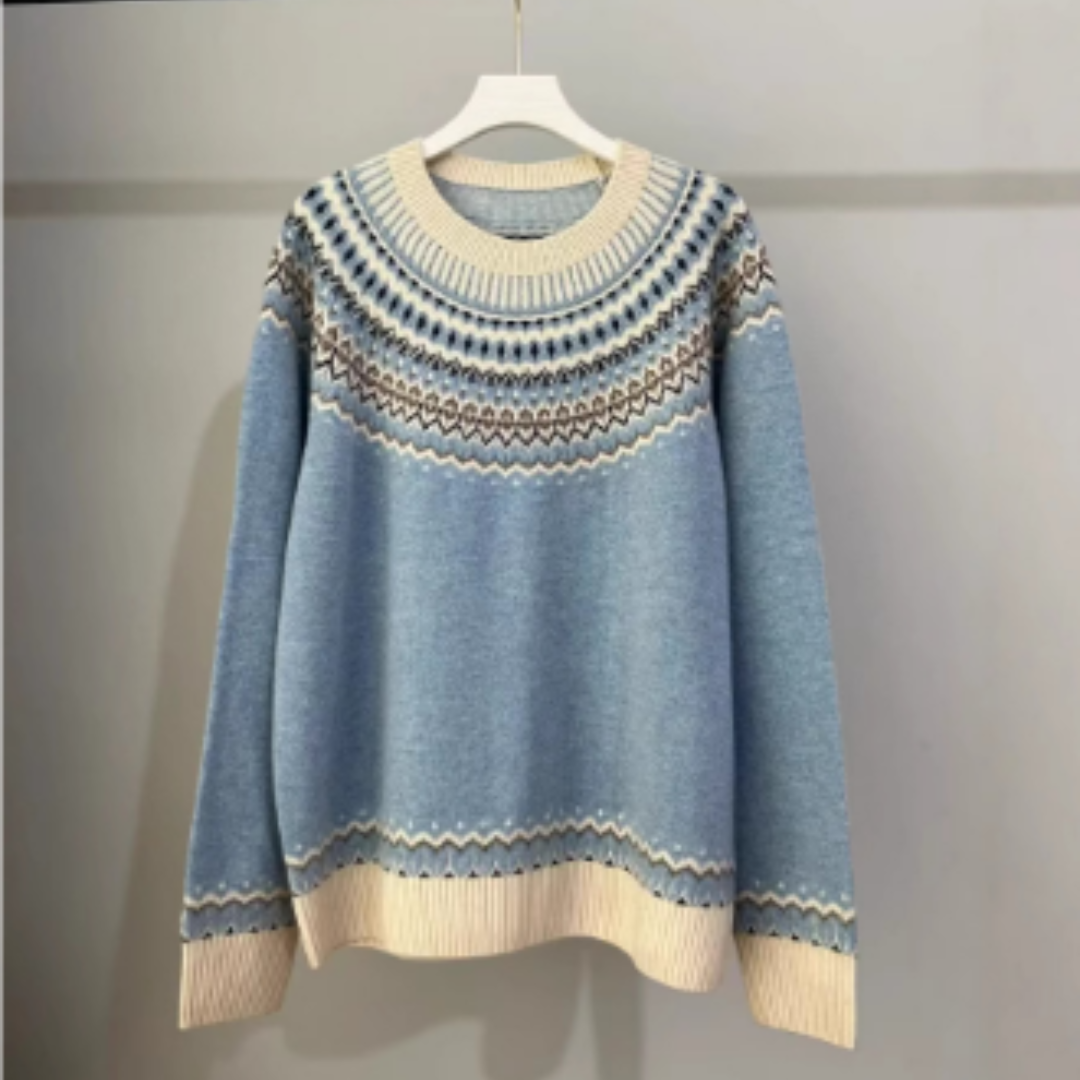 Arsalamen | Damen Warme Strick Pullover | Winter