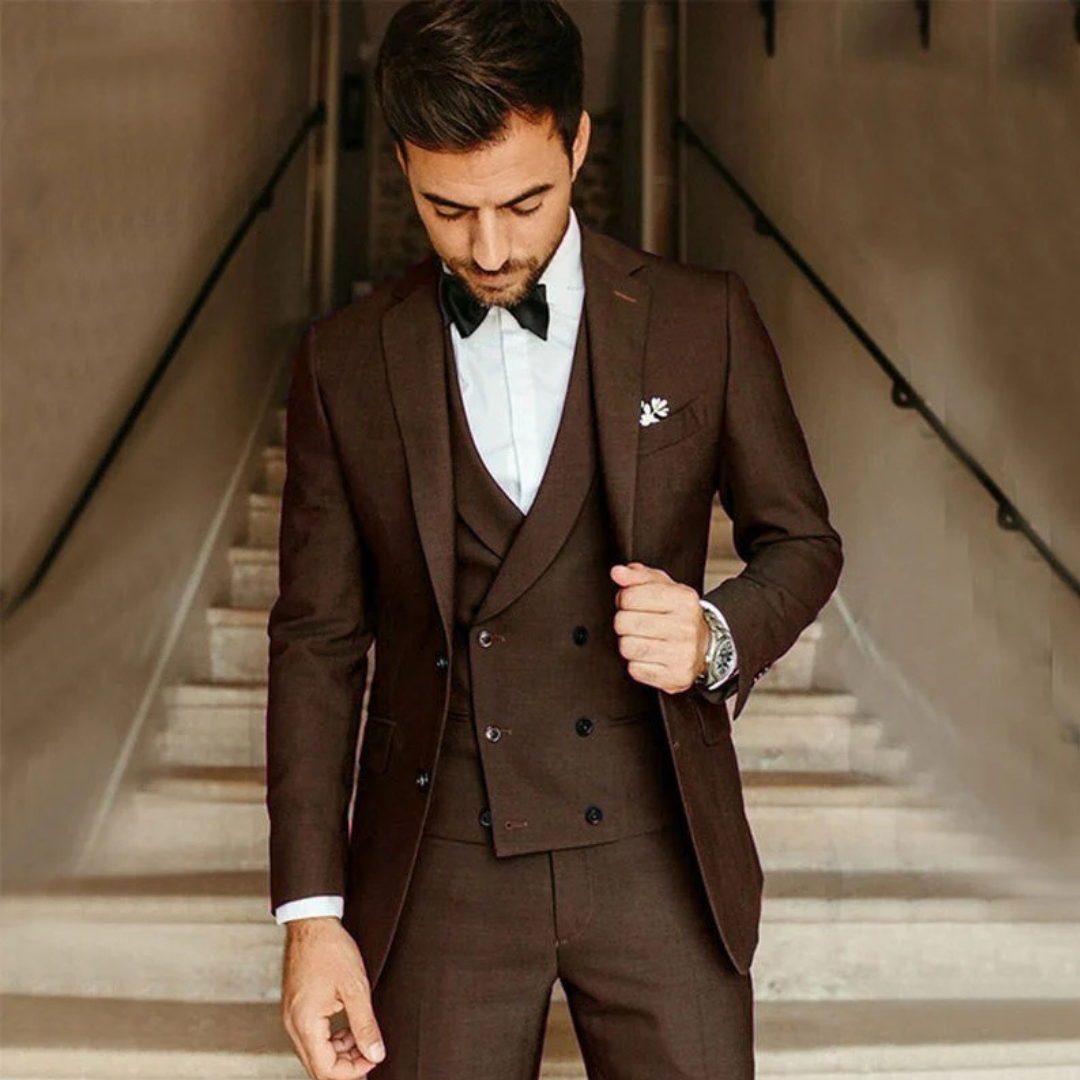 Babeth | Herren Dreiteiliges Formelles Set | Bequeme