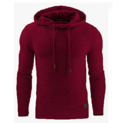 Robino | Herren Winter Gestrickt Kapuzenpulli | Warme