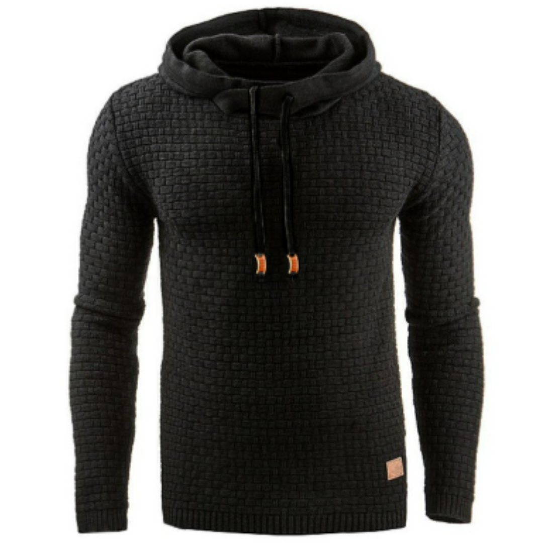 Robino | Herren Winter Gestrickt Kapuzenpulli | Warme