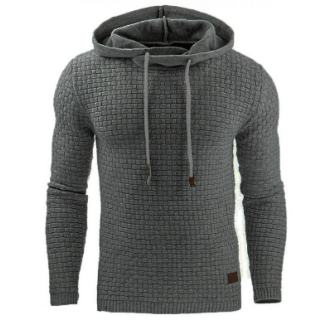 Robino | Herren Winter Gestrickt Kapuzenpulli | Warme