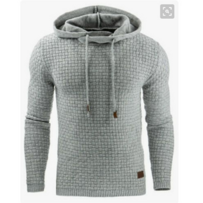 Robino | Herren Winter Gestrickt Kapuzenpulli | Warme