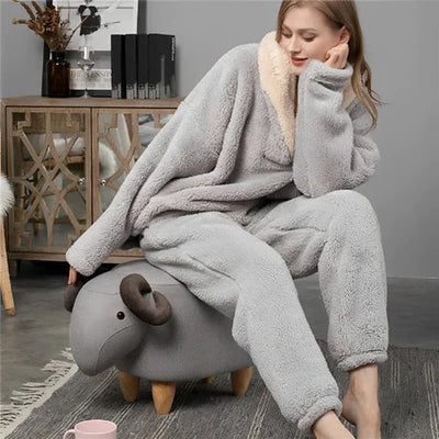 Sam - bequem Fleece Lounge Anzug für Zuhause Verwendung