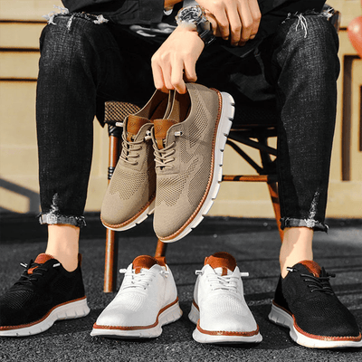 Wanderschuhe - Atmungsaktiv - Mesh - Slip-On Sneakers - Herren Sneaker
