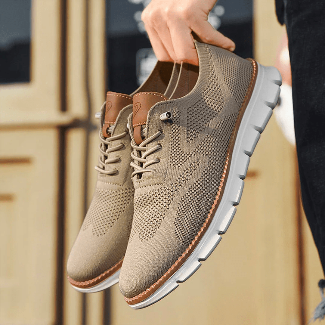 Wanderschuhe - Atmungsaktiv - Mesh - Slip-On Sneakers - Herren Sneaker