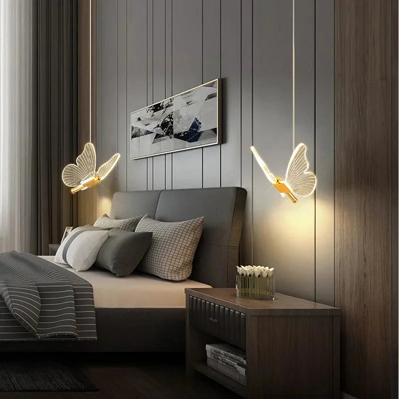 Wandleuchte - Hängende Schmetterlings-Ambiente LED-Wandleuchten
