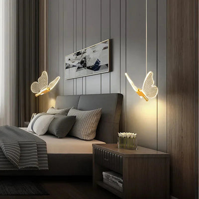 Wandleuchte - Hängende Schmetterlings-Ambiente LED-Wandleuchten