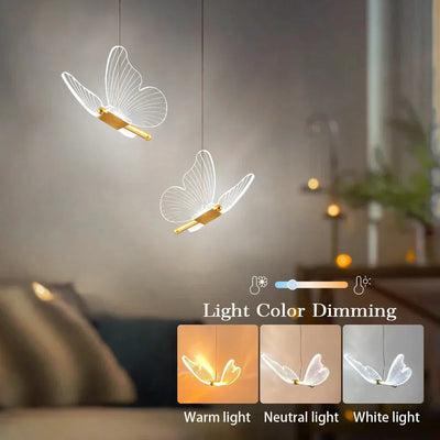 Wandleuchte - Hängende Schmetterlings-Ambiente LED-Wandleuchten