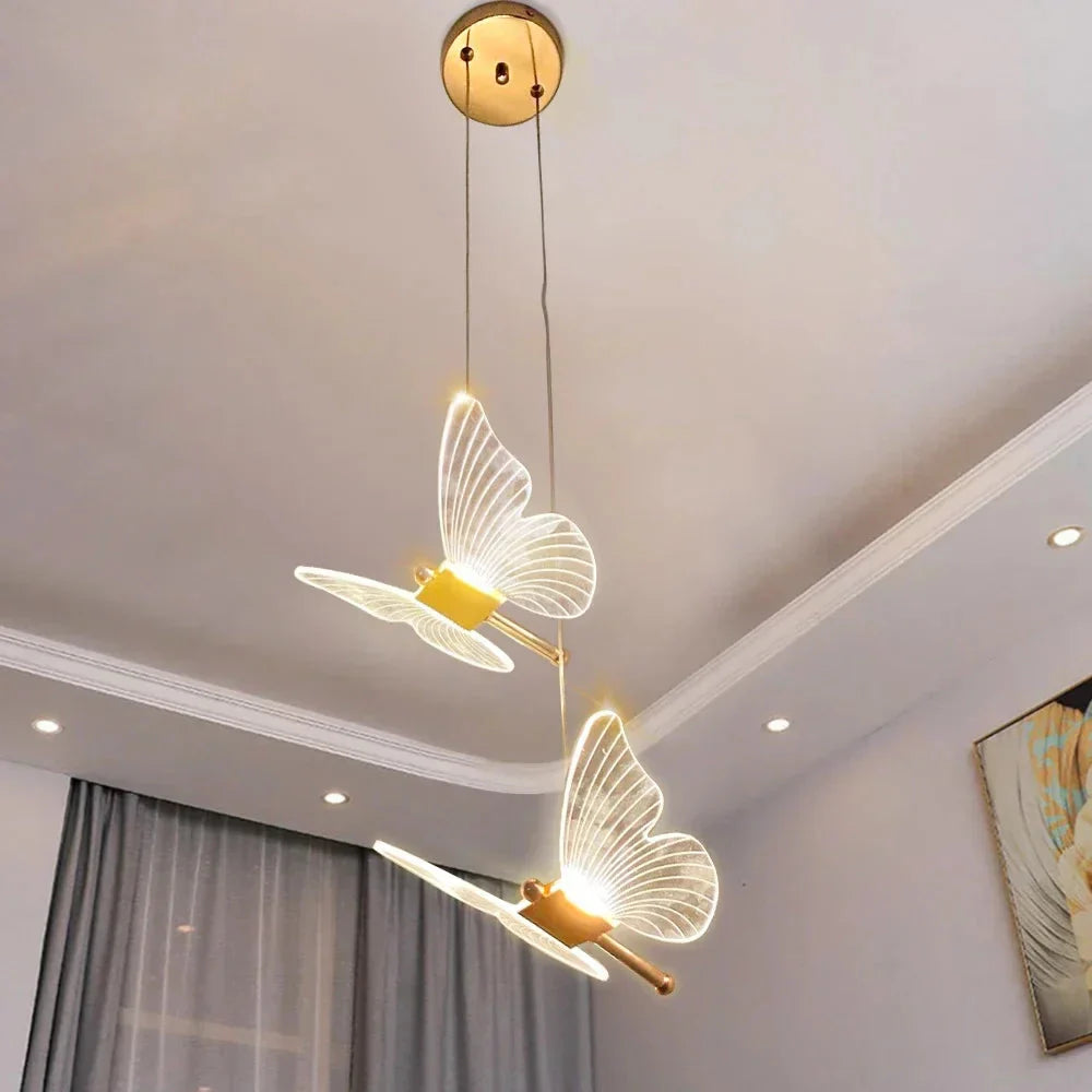 Wandleuchte - Hängende Schmetterlings-Ambiente LED-Wandleuchten