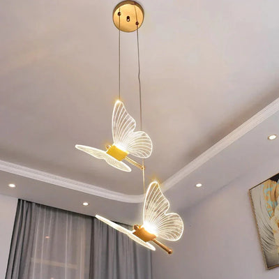 Wandleuchte - Hängende Schmetterlings-Ambiente LED-Wandleuchten