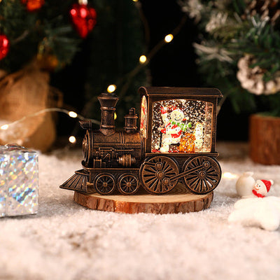 Weihnachts-Spieldose – Zug – Weihnachtslieder – Spieldose – Weihnachtsdekoration