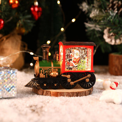 Weihnachts-Spieldose – Zug – Weihnachtslieder – Spieldose – Weihnachtsdekoration