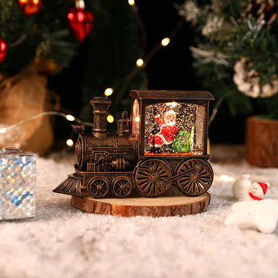 Weihnachts-Spieldose – Zug – Weihnachtslieder – Spieldose – Weihnachtsdekoration