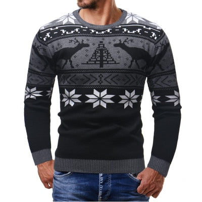 Weihnachtshemd - Langarm - Regular Fit - Weihnachtspulli - Herrenbekleidung
