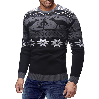Weihnachtshemd - Langarm - Regular Fit - Weihnachtspulli - Herrenbekleidung