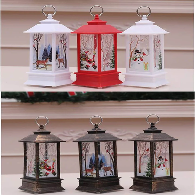 Weihnachtslaterne | Kabellos | LED-Licht | Weihnachtslicht | Weihnachtsdekoration