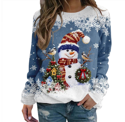 Weihnachtspullover | Gemütlich | Lockere Passform | Lustige Weihnachtspullover | Damenpull