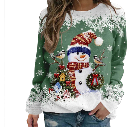 Weihnachtspullover | Gemütlich | Lockere Passform | Lustige Weihnachtspullover | Damenpull
