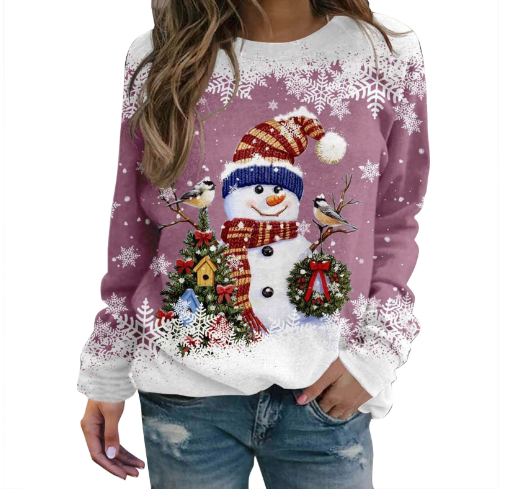 Weihnachtspullover | Gemütlich | Lockere Passform | Lustige Weihnachtspullover | Damenpull