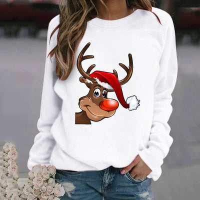 Weihnachtspullover | Lustig | Langarm | Weihnachtspullover | Winterkleidung für Frauen