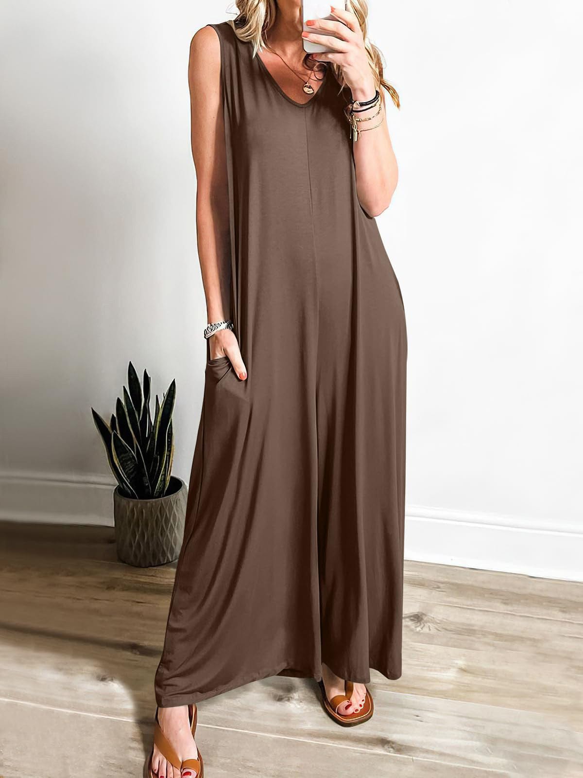 Arancha – Lässiger Lockerer Jumpsuit