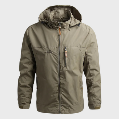 Windbreaker-Jacke | Mit Kapuze | Wasserdicht | Outdoor-Jacke | Herrenjacke