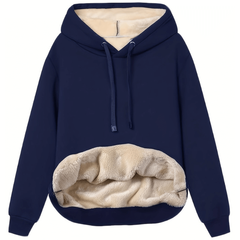 Winter Hoodie | Warm | Flauschig | Sherpa Fleece Hoodie | Herren Winterbekleidung