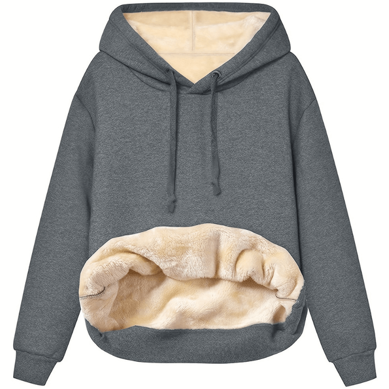 Winter Hoodie | Warm | Flauschig | Sherpa Fleece Hoodie | Herren Winterbekleidung