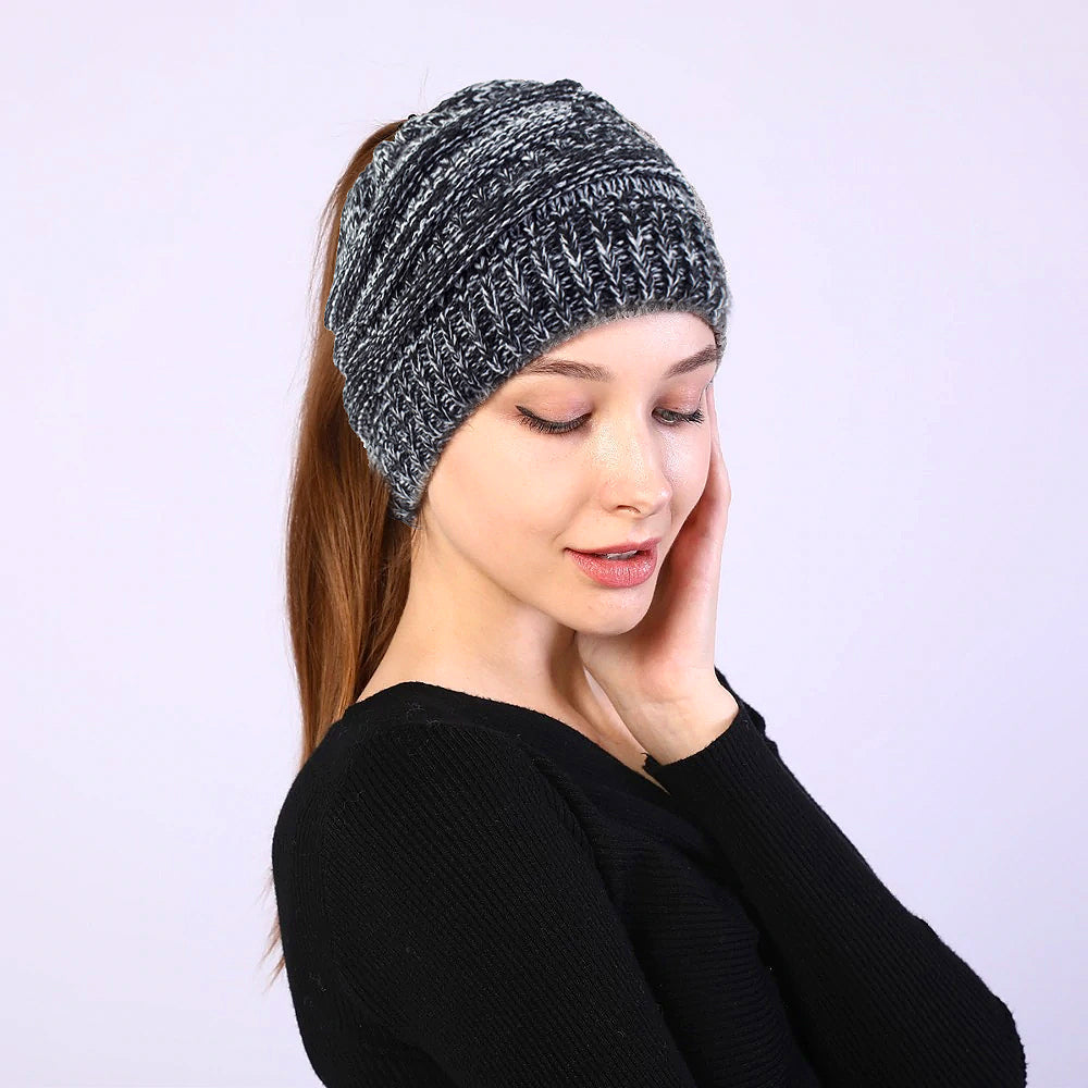 Winter-Stirnband – warm – gestrickt – Ohrenwärmer-Stirnband – Winter-Kopfbedeckung für Frauen